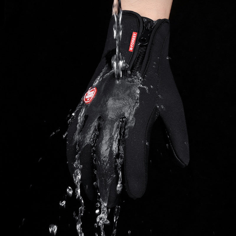 Outdoor Waterproof Gloves Touch Screen Windproof